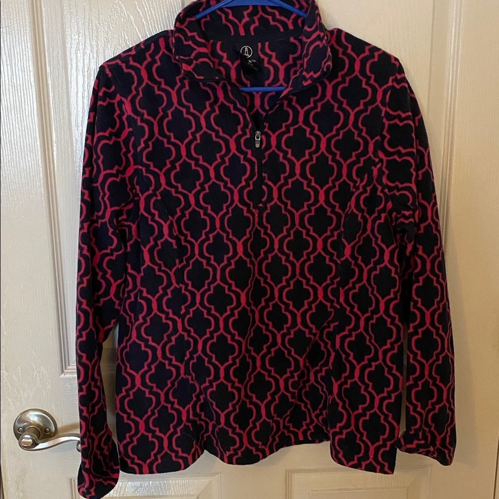 Lands End 1/4 zip fleece Ladies M